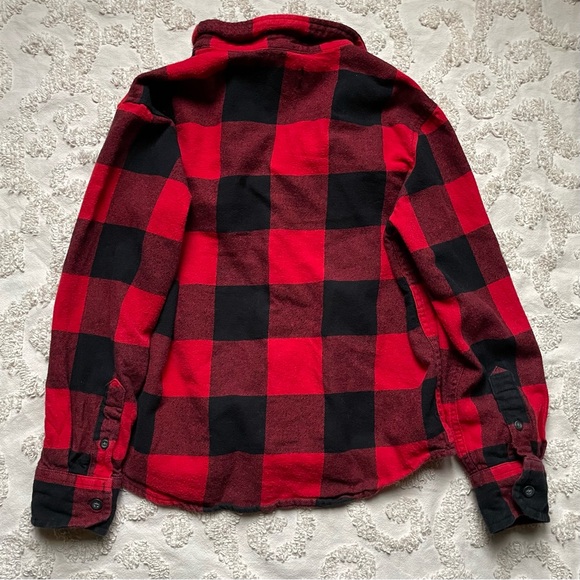 Red Black Flannel Old Navy kids 8 - Picture 5 of 5